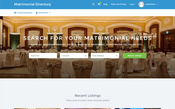 Readymade Wedding Directory Script: Readymade Wedding Directory Script